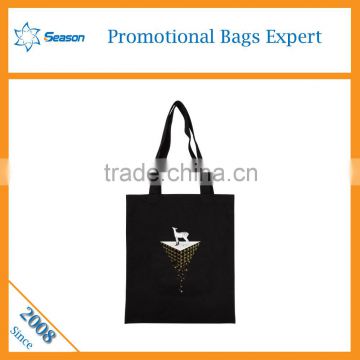 Custom print promotional canvas tote bag wholesale plain canvas tote bag
