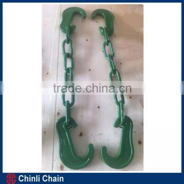 DIN5685 Standard binder chainwith C hook , High Quality cargo lashing chain with C hook Sale