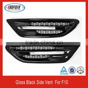 high quality 2013 F10 side vent FOR BMW 5 series carbon side grille