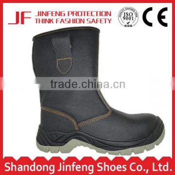 new model liberty footwear industry safety boots Hongkong safety shoes pu leather steel toe pu outsole safety boots cheap price
