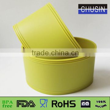 2014 hot selling OEM silicone cup sleeve