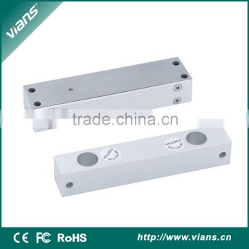 high security narrow panel electric bolt lock with time signal for wooden door