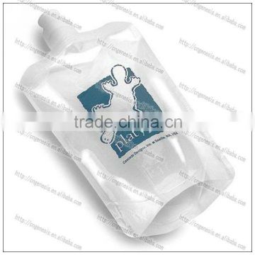 2016 school foldable water pouch spouted drink pouch