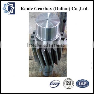 Customized nonstandard helical gear shaft of transmission for industrial machinery