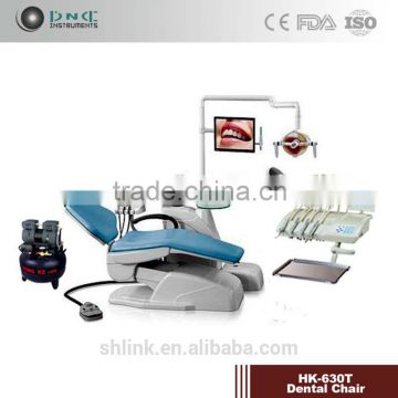 Chinese Multi-function foot control dental chair unit HK-630T