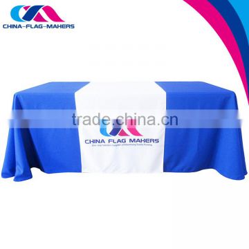 custom as your logo design 6' table cloth promotion