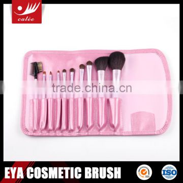 10 pcs Travel Makeup Brush Set With Customized Design