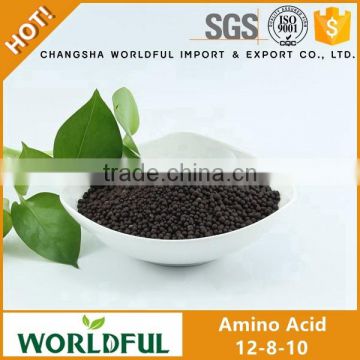 Competitive price npk12-8-10 granular, amino acid organic fertilizer for agriculture