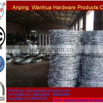 Electro galvanized barbed wire manufactory