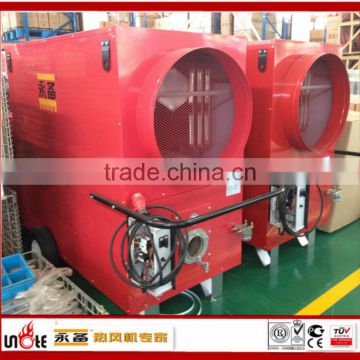 mobile heaters with oil or gas burner