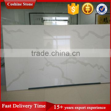 Artificial calacatta gold marble quartz stone slab