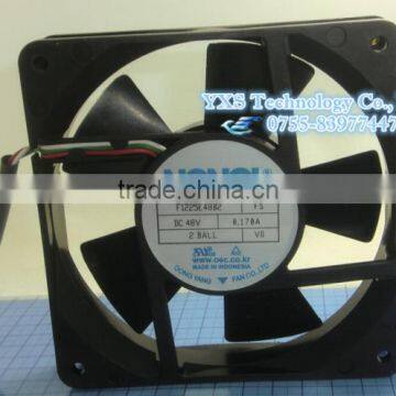 F1225E48B2 DC48V 0.17A 12CM 12025 3wire Industrial power supply cooling fan