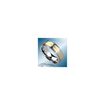 K Gold Tungsten Ring
