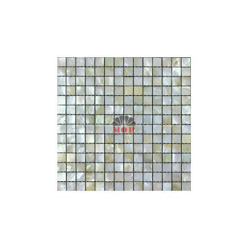 square pearl shell mosaic tile ceiling