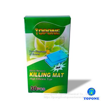 High Effective kill mosquito Topone blue mosquito mat with 30pcs of  mosquito mat from China Suppliers - 159075055