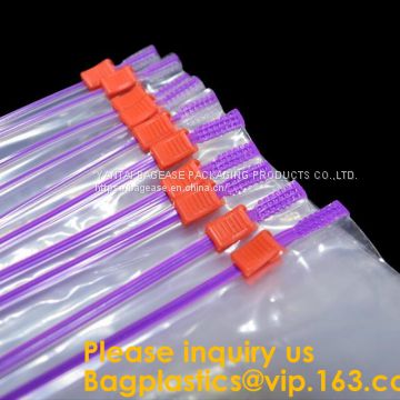 100% virgin LDPE plastic slider zip lock bag with customer printing, zipper bags, sliders, Napkins Tissues Toilet Rolls
