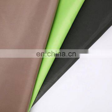 Chinese supplier umbrella taffeta fabric waterproof polyester taffeta 170T/190T/210T PU/PA coated waterproof polyester fabric