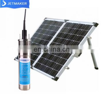 stainless steel dc 24v submersible solar water pump deep well submersible pump