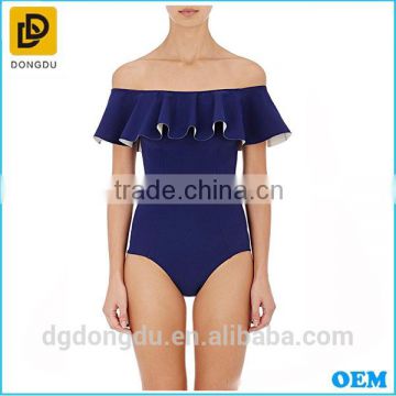 Manufactory Custom 2016 Women Sexy Fashion Swimwear One-Piece Swimsuit
