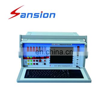 6 Phase Microcomputer Relaying Protection Tester High Precision Voltage Relay Tester