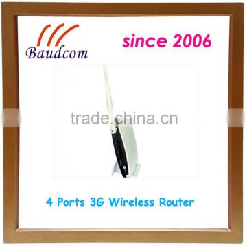 shanghai baudcom 3g router with sim card built in