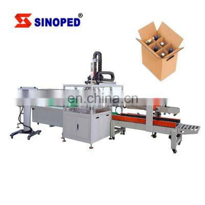 Hot Sell Products Good Quality One Piece Automated Box Carton Packing Machine Line