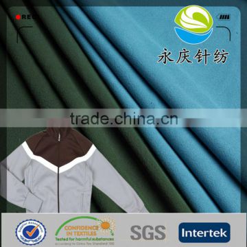 100% polyester track suits super poly fabric for sportswear
