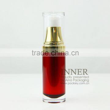 30ml Plastic packaging supplier Arylic skincare serum bottle