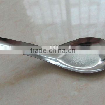 B215 14cm duck spoon, ss soup spoon