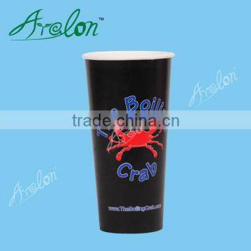 Compostable PLA coated paper coffee cup