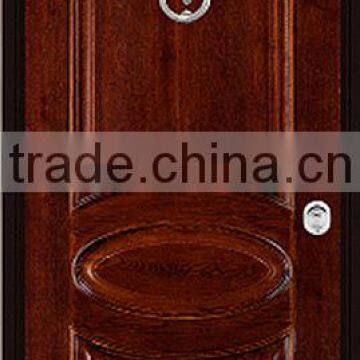 MDF Wooden Steel Security Door