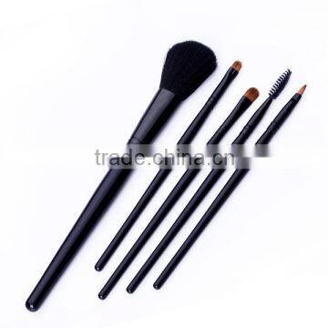 High quality sable hair make up brush set ermine