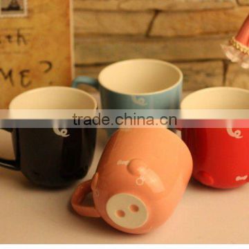 new design originality fashionable design color ceramic coffee mugs