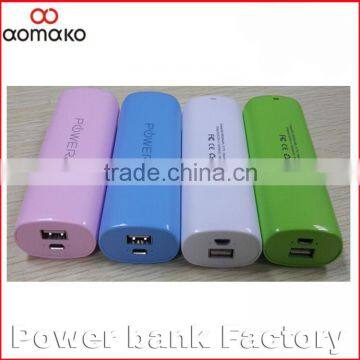 portable Phone Power Bank, 5200mAh promotion universal external battery charger, promotional power bank