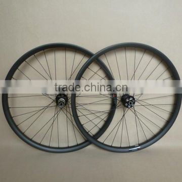 23.5mm Mountain bike carbon wheelset 27.5er wide 35mm with Novatec hub 711 712