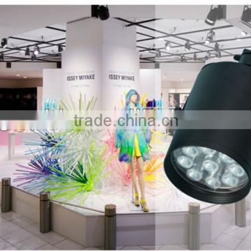Luxury and high-end 9w led track light with ceiling 2 lines base and ce & rohs