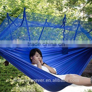 Adult 210T nylon parachute hammock with Mosquito Netting Hanging Bed with mesh