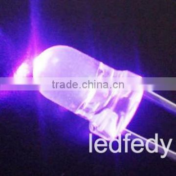 3mm purple led diode 400-405nm 405-410nm