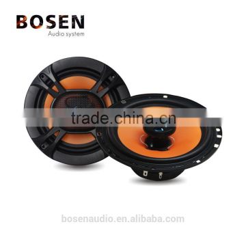 6.5 inch Max.power 120W Orange coaxial car speakers