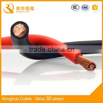 VDE Standard Leading wire PVC/Rubber insulation and sheath 185mm2 super flexible welding ground cable