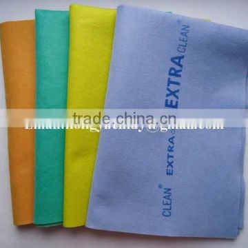 50x70cm Logo printed Germany nonwoven floor wiping cloth / floor wiping rags / floor wiping towels ( viscose/polyester)                        
                                                Quality Choice