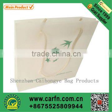 Colorful printing plastic PP gift bags with high quality