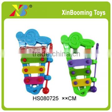 Kids magazine gift Plastic Xylophone Toy for promotion