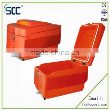 Scooter food delivery box, made from food grade plastic LLDPE
