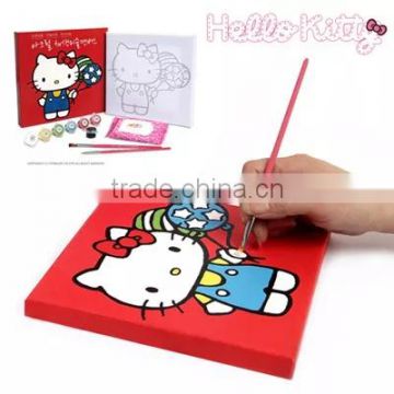 [TTOBU ART]HELLO KITTY2/ Safety / character art / acrylicpaint / education toy/drawing toy/drawing board