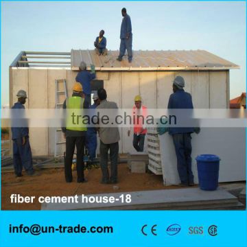 prefabricated modular fiber cement house
