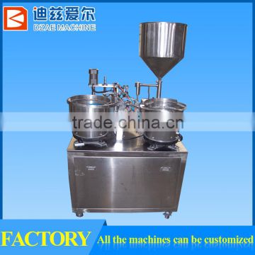 10-200ml easy operation manual tube filling and sealing machine