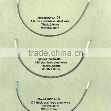 Stainless Steel Bra Cup Wire (UW3A-04)
