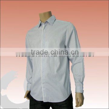 men's stripe cotton shirt
