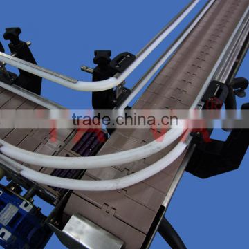 90 degree slat chain conveyor OEM by customized